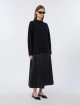 Чорна футболка MAX MARA з довгим рукавом: фото 1 - Invogue