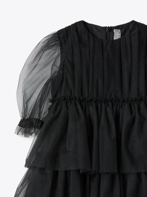 Чорна сукня IL GUFO : фото 2 - Invogue