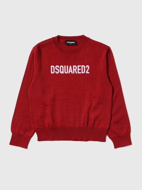 Червоний светр DSQUARED KID : фото - Invogue