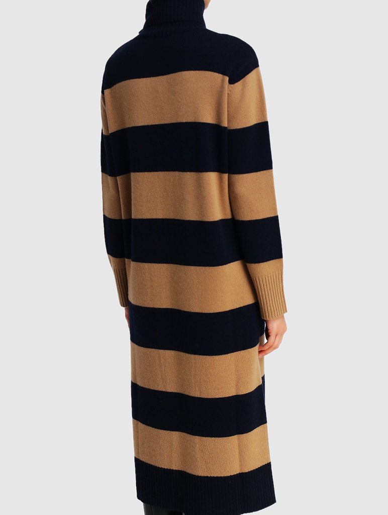 Синее платье MAX MARA: фото 3 - Invogue