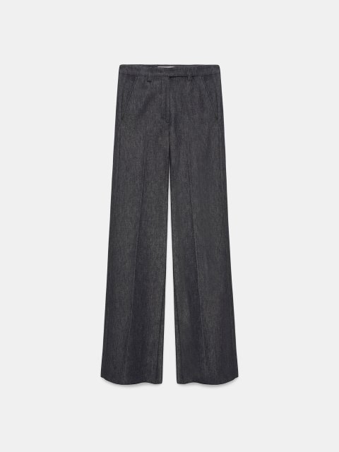 Синие брюки Dorothee Schumacher джинсовые: фото - Invogue