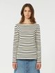 Молочный топ WEEKEND MAX MARA в полоску: фото 2 - Invogue