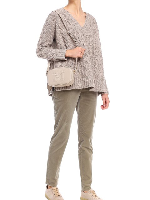 Бежеві снікерси MAX MARA : фото 4 - Invogue