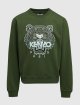 Зелёный свитшот KENZO: фото - Invogue