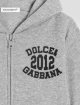 Сіра кофта, штани DOLCE&GABBANA KIDS з бавовни: фото 3 - Invogue