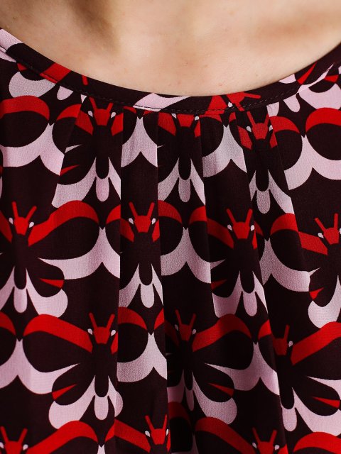 Красное платье WEEKEND MAX MARA: фото 4 - Invogue