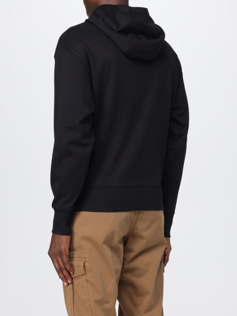 Черное худи BOSS: фото 2 - Invogue