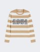 Светр у смужку MAX MARA з чистої вовни: фото - Invogue