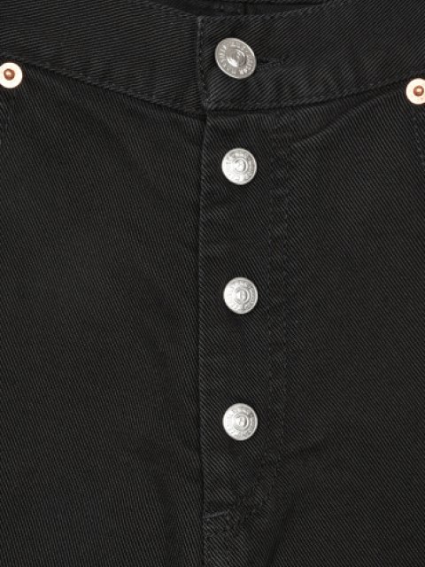 Чёрные джинсы MM6 MAISON MARGIELA KIDS: фото 3 - Invogue