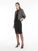 Чорно-білий жакет Max Mara укорочений: фото 3 - Invogue