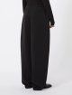 Чёрные брюки Sportmax из хлопка: фото 3 - Invogue