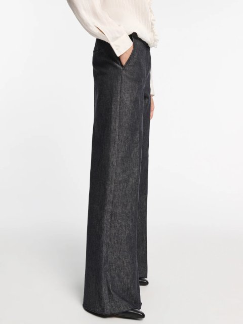 Синие брюки Dorothee Schumacher джинсовые: фото 4 - Invogue