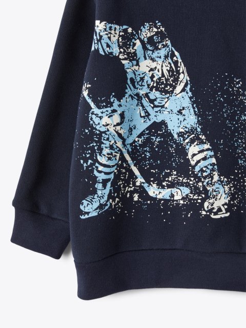 Синяя свитер IL GUFO: фото 2 - Invogue