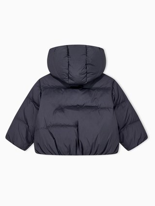 Темно-синяя куртка Emporio Armani из полиэстера: фото 1 - Invogue