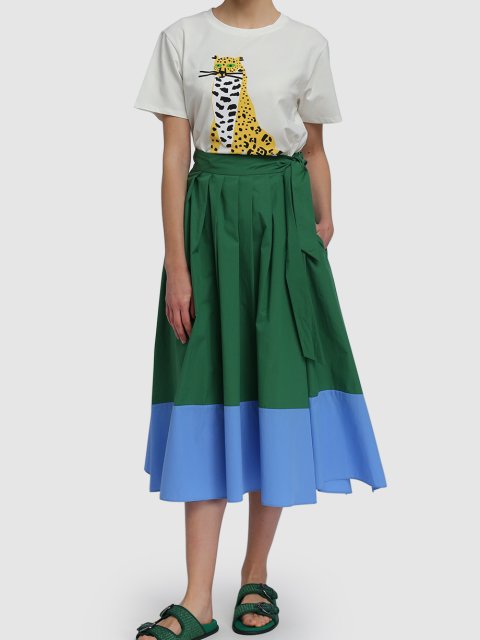Зелена спідниця WEEKEND MAX MARA : фото 1 - Invogue