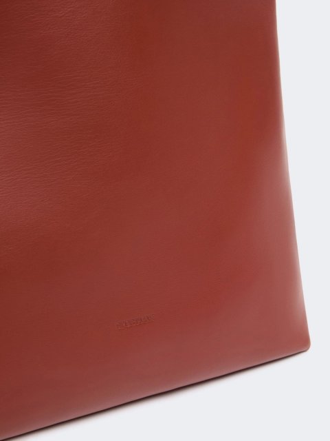 Красная сумка SPORTMAX из кожи: фото 6 - Invogue