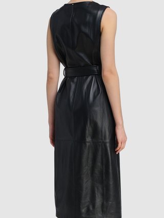 Чёрное платье Sportmax: фото 4 - Invogue
