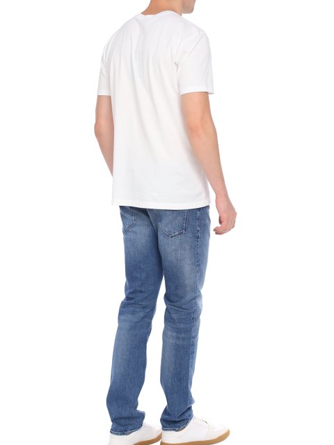 Белая футболка BOSS: фото 2 - Invogue