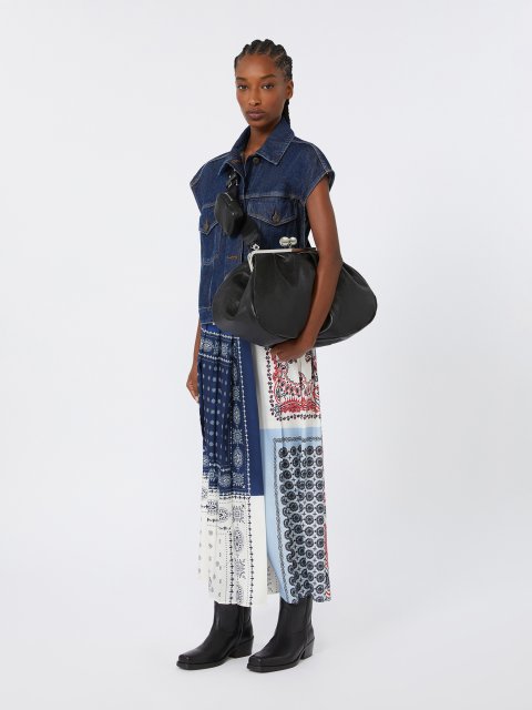 Черная сумка Pasticcino Weekend MaxMara из кожи: фото 1 - Invogue