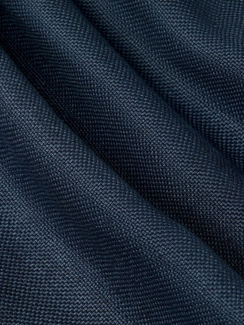 Темно-синій жакет Zegna з льону з додаванням вовни: фото 1 - Invogue