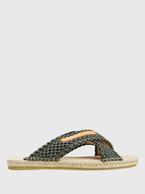 Зелёные эспадрильи MARC CAIN: фото - Invogue