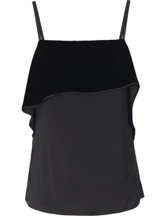 Чёрный топ HELMUT LANG: фото - Invogue