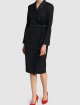 Чёрное платье MAX MARA: фото 1 - Invogue