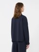 Темно-синій жакет WEEKEND MAX MARA з вовни : фото 3 - Invogue
