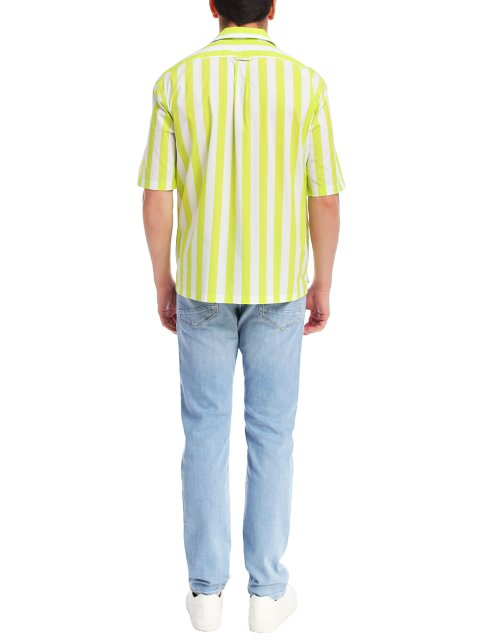 Жовта сорочка BOSS: фото 2 - Invogue