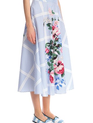 Белая юбка WEEKEND MAX MARA: фото 5 - Invogue