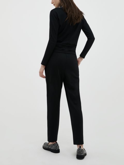 Чёрный комбинезон MAX&CO: фото 2 - Invogue