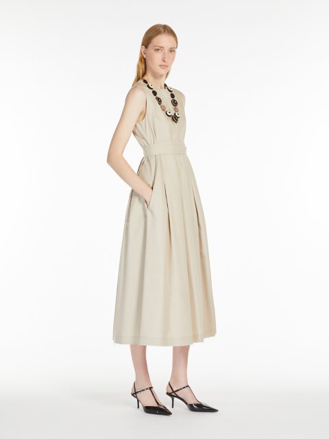 Бежева сукня Max Mara без рукавів: фото 1 - Invogue