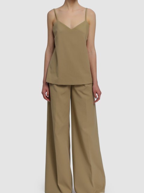 Кремовий топ MAX MARA: фото 1 - Invogue