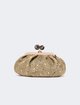Жовта сумка Pasticcino Weekend Max Mara з льону та шовку: фото 2 - Invogue