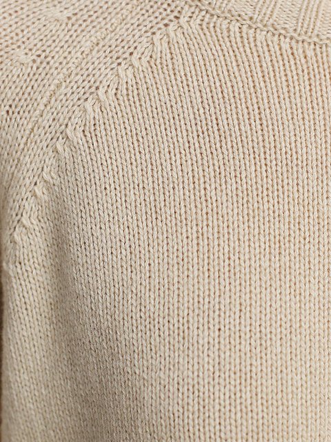 Бежевый свитер WEEKEND MAX MARA: фото 5 - Invogue