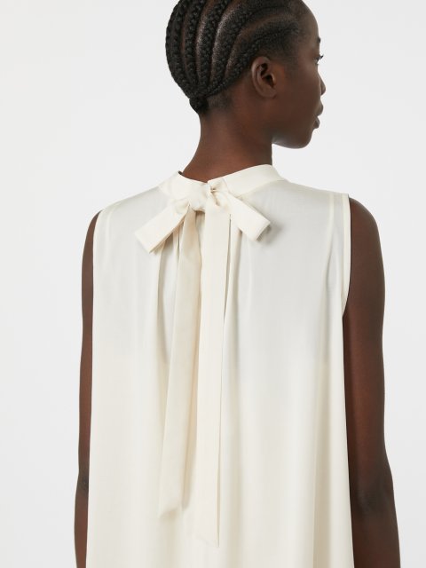 Кремова сукня WEEKEND MAX MARA розкльошена: фото 4 - Invogue
