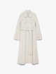 Кремовый тренч Max Mara из шерсти: фото - Invogue
