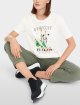 Біла футболка Marc Cain з принтом: фото 4 - Invogue