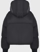 Чёрная куртка MM6 MAISON MARGIELA KIDS: фото 1 - Invogue