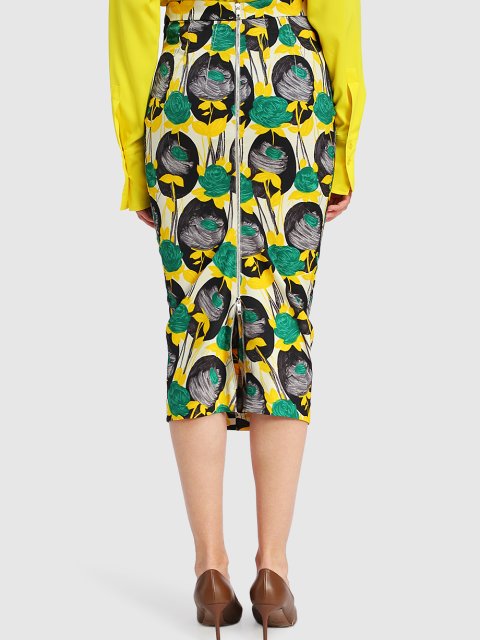 Зелёная юбка SPORTMAX: фото 4 - Invogue