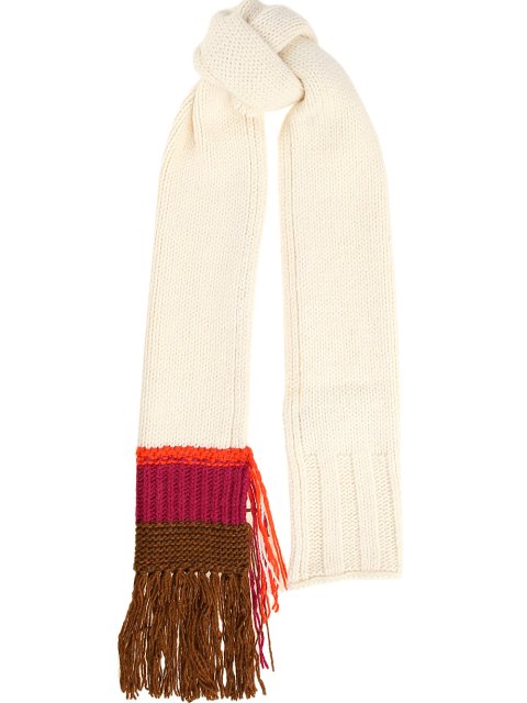 Чёрный шарф DOROTHEE SCHUMACHER: фото - Invogue