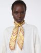 Хустка з принтом WEEKEND ACCESSORIES з чистого шовку: фото 1 - Invogue