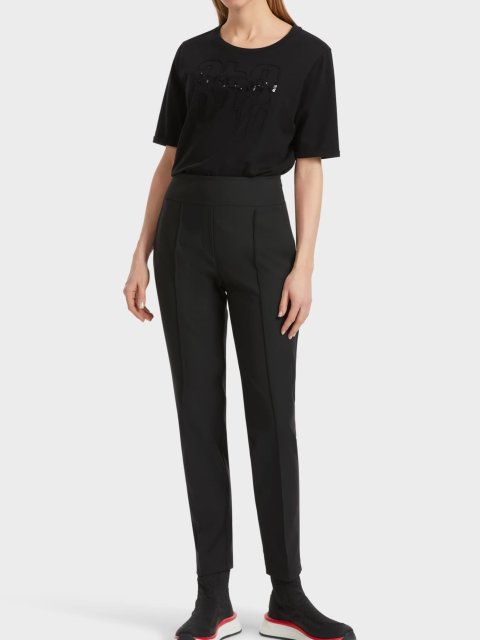 Чёрные брюки MARC CAIN: фото 4 - Invogue