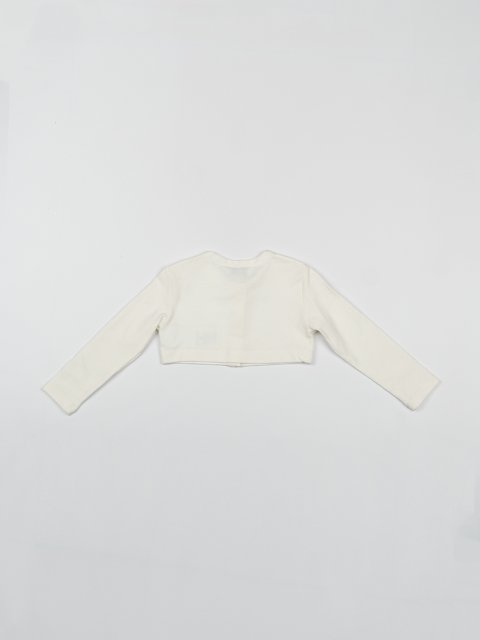 Кремовое болеро MONNALISA: фото 1 - Invogue