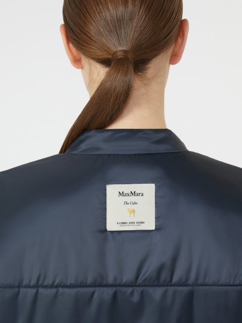 Темно-синя куртка MAX MARA утеплена: фото 4 - Invogue