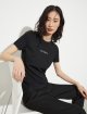 Футболка приталеного крою з логотипом MAX&Co. чорна: фото 2 - Invogue