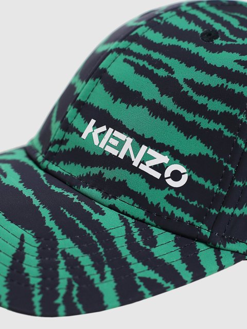 Зелёная кепка KENZO: фото 3 - Invogue
