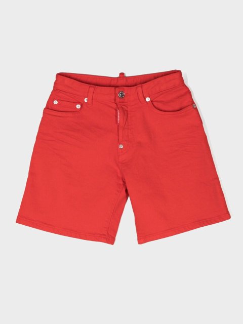 Червоні шорти DSQUARED KID: фото - Invogue