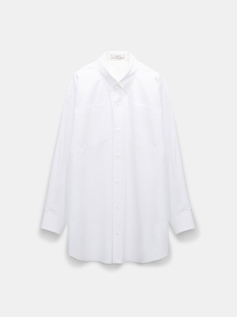 Белая блузка Dorothee Schumacher оверсайз: фото - Invogue