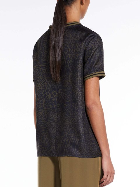 Чорна блуза MAX MARA : фото 2 - Invogue